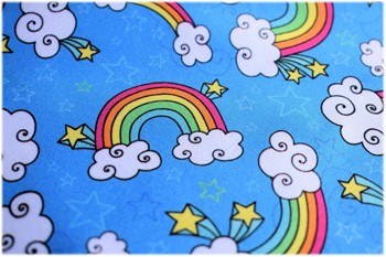 Rainbows PUL fabric